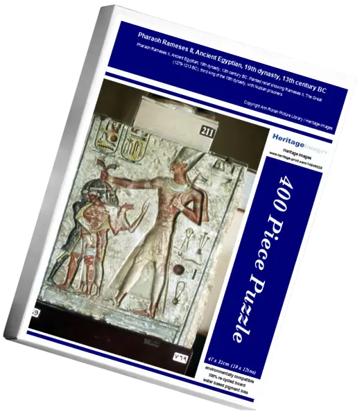 Pharaoh Rameses II, Ancient Egyptian, 19th dynasty, 13th century BC