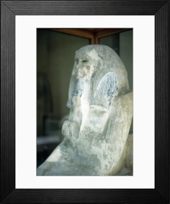Framed Print : Djoser, second king of the 3rd dynasty, Ancient Egyptian, c2613 BC Framed Print : Djoser, second king of the 3rd dynasty, Ancient Egyptian, c2613 BC
