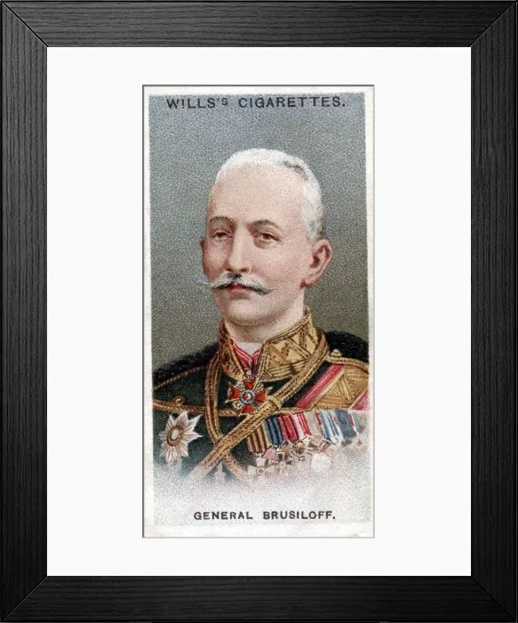 Framed Print : Alexei Brusilov, Russian soldier, 1917 Framed Print : Alexei Brusilov, Russian soldier, 1917