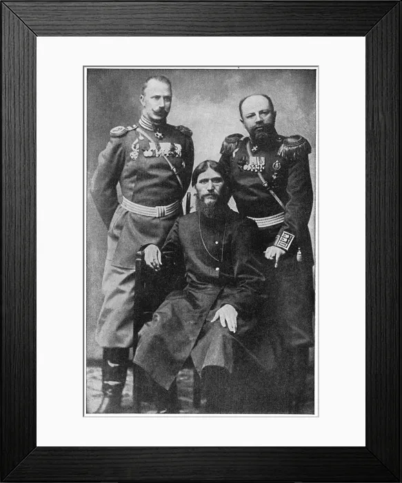 Framed Print : Grigoriy Efimovich Rasputin, Russian mystic and holy man Framed Print : Grigoriy Efimovich Rasputin, Russian mystic and holy man