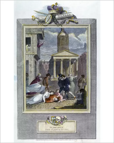 Plague of London, 1665 (1810)