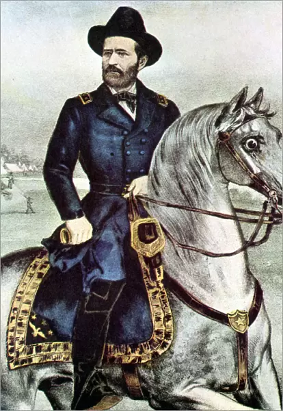 Ulyssess Grant, American soldier, 1863