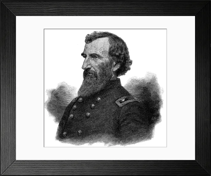Framed Print : John A McClernand, American soldier Framed Print : John A McClernand, American soldier