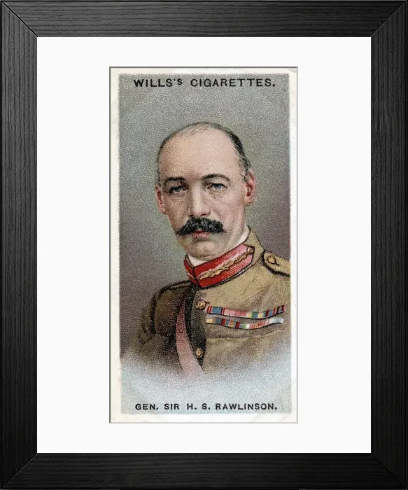 Framed Print : Henry Seymour Rawlinson, 1st Baron Rawlinson, English general, 1917 Framed Print : Henry Seymour Rawlinson, 1st Baron Rawlinson, English general, 1917