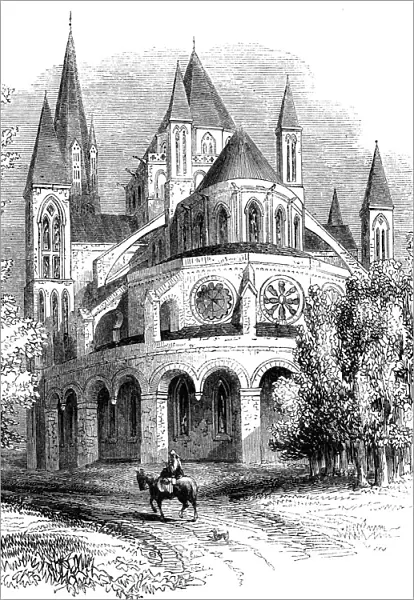 Abbaye aux Hommes, Caen, Normandy, France