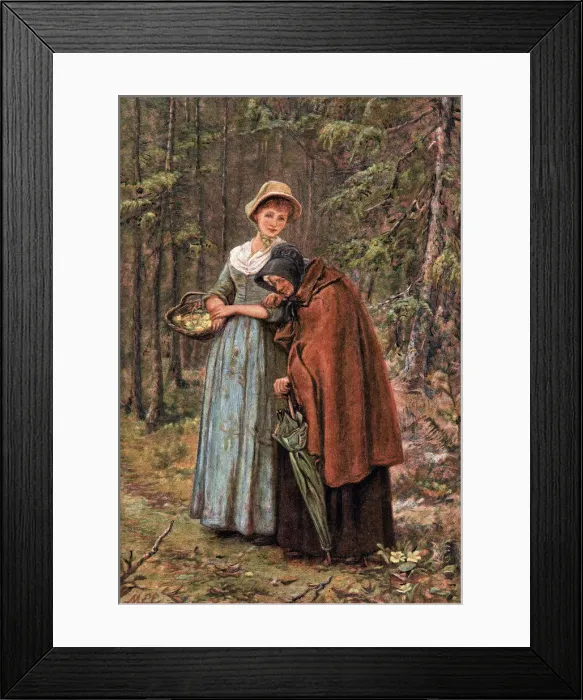Framed Print : The Green Leaf and the Sere, 1887. Artist: Mary Ellen Edwards Framed Print : The Green Leaf and the Sere, 1887. Artist: Mary Ellen Edwards
