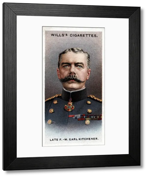 Framed Print : Earl Kitchener of Khartoum, Irish-born British soldier and statesman, c 1900s, (1917) Framed Print : Earl Kitchener of Khartoum, Irish-born British soldier and statesman, c 1900s, (1917)