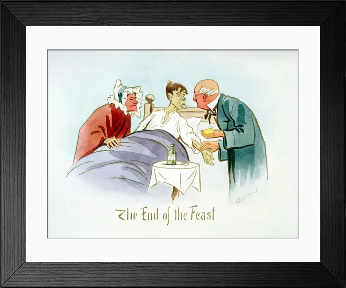 Framed Print : The End of the Feast, c1895. Artist: Martin Anderson Framed Print : The End of the Feast, c1895. Artist: Martin Anderson