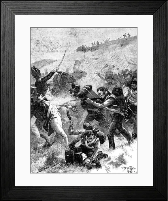 Framed Print : Recovery of the British Fuseliers at the Battle of Albuera, 16 May 1811 Framed Print : Recovery of the British Fuseliers at the Battle of Albuera, 16 May 1811