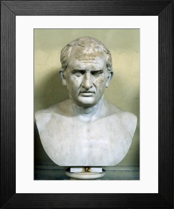 Framed Print : Marcus Tullius Cicero, Roman lawyer, orator and statesman Framed Print : Marcus Tullius Cicero, Roman lawyer, orator and statesman