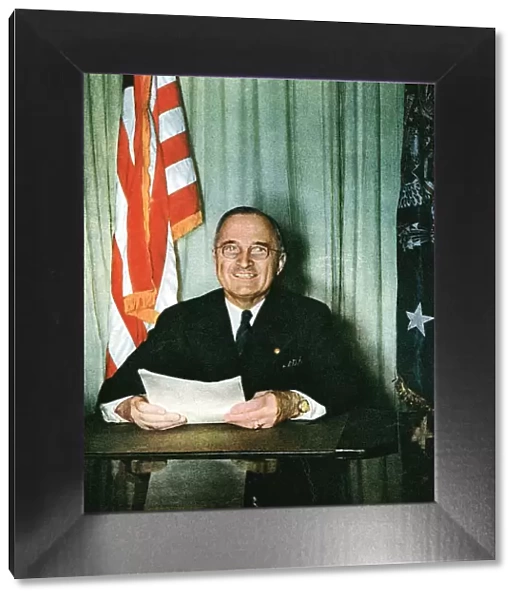 Harrys Truman, 33rd President of the USA, 1945-1953