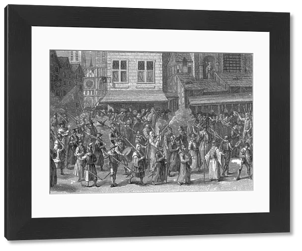 Procession of the League (la Ligue), Paris, 24 May 1590
