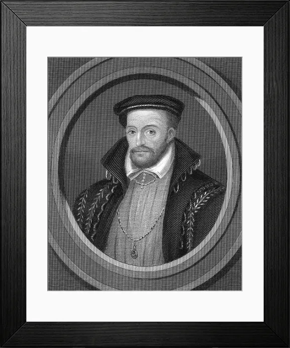 Framed Print : Gaspard de Coligny, 16th century French Huguenot admiral, 1851 Framed Print : Gaspard de Coligny, 16th century French Huguenot admiral, 1851