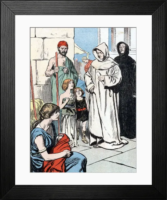 Framed Print : Pope Gregory I, the Great, 590-604 (c1900) Framed Print : Pope Gregory I, the Great, 590-604 (c1900)