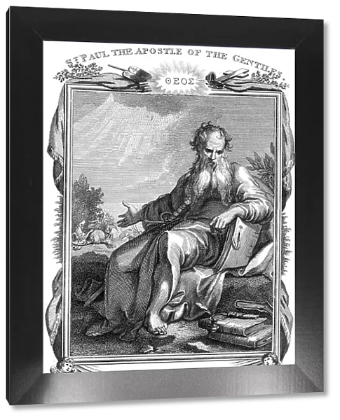 St Paul the Apostle who took the Christian message to the Gentiles, 19th century