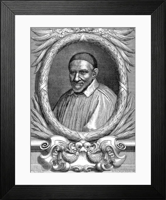 Framed Print : St Vincent de Paul, French priest and philanthropist, 1663 Framed Print : St Vincent de Paul, French priest and philanthropist, 1663