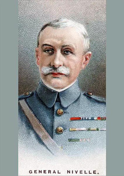 Robert Nivelle, French general, 1917
