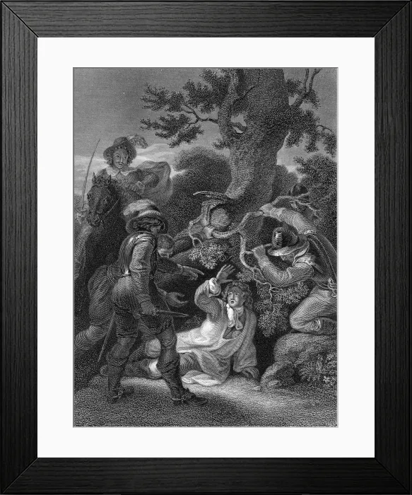 Framed Print : Capture of James, Duke of Monmouth after the Battle of Sedgmoor, July 1685 Framed Print : Capture of James, Duke of Monmouth after the Battle of Sedgmoor, July 1685