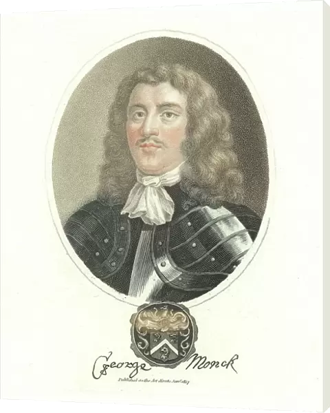 George Monck, 1st Duke of Albermarle, 17th century English soldier, 1817