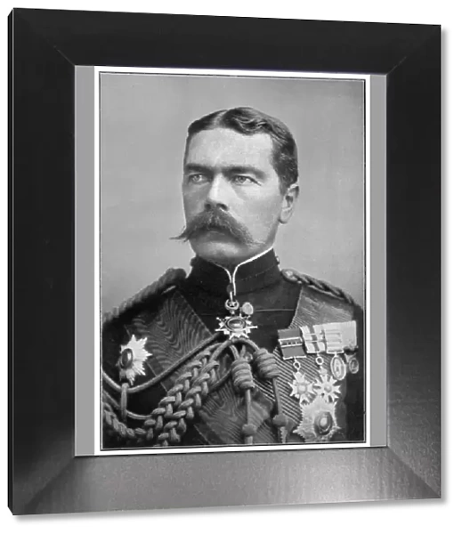 Earl Kitchener of Khartoum, Irish-born British soldier and statesman, in dress uniform