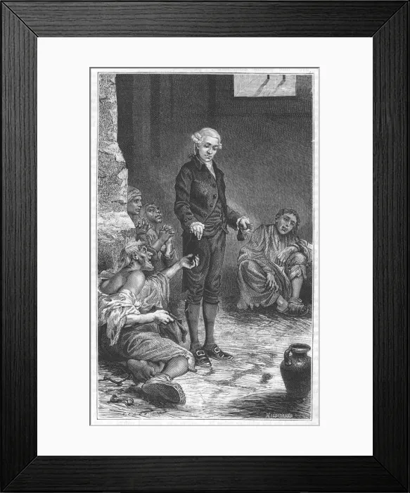 Framed Print : John Howard (1726-1790), 1883 Framed Print : John Howard (1726-1790), 1883