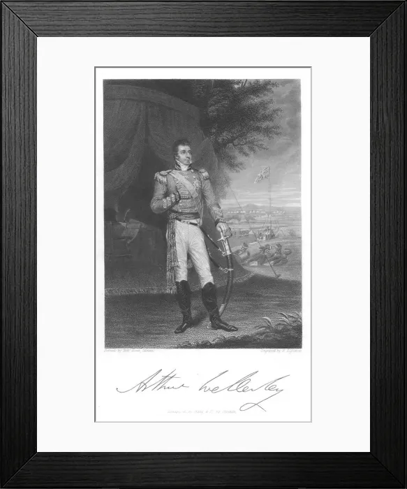 Framed Print : Arthur Wellesley, 1st Duke of Wellington, c1803 Framed Print : Arthur Wellesley, 1st Duke of Wellington, c1803