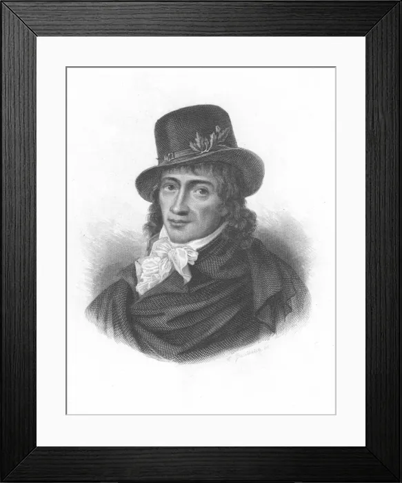 Framed Print : Camille Desmoulins (1760-1794), 1895 Framed Print : Camille Desmoulins (1760-1794), 1895