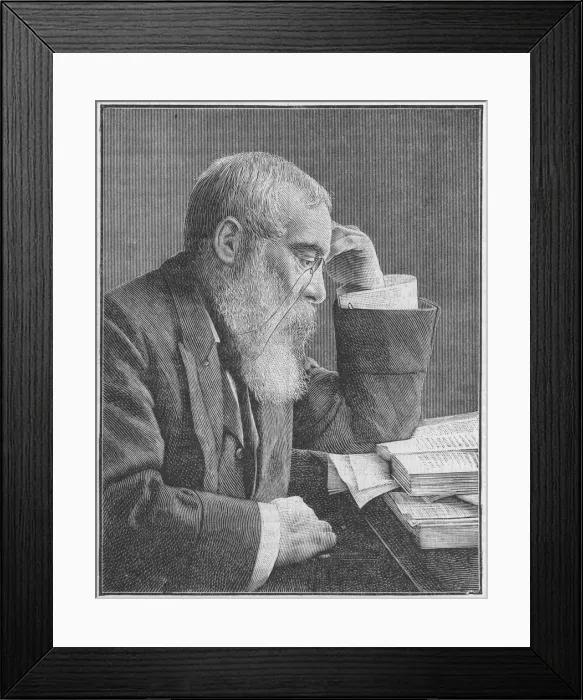 Framed Print : Walter Besant, c1901 Framed Print : Walter Besant, c1901