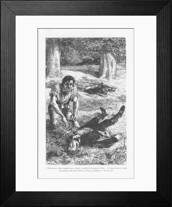 Framed Print : Scene from Adam Bede by George Eliot, c1885. Artist: William Small Framed Print : Scene from Adam Bede by George Eliot, c1885. Artist: William Small
