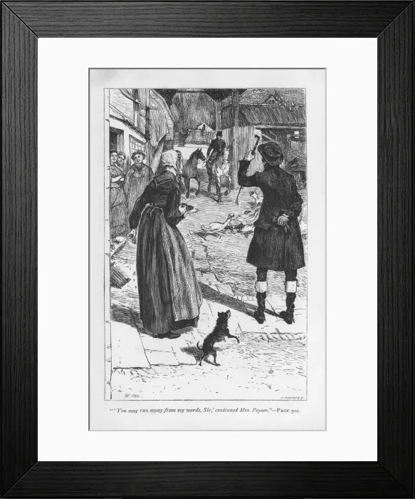 Framed Print : Scene from Adam Bede by George Eliot, c1885. Artist: William Small Framed Print : Scene from Adam Bede by George Eliot, c1885. Artist: William Small