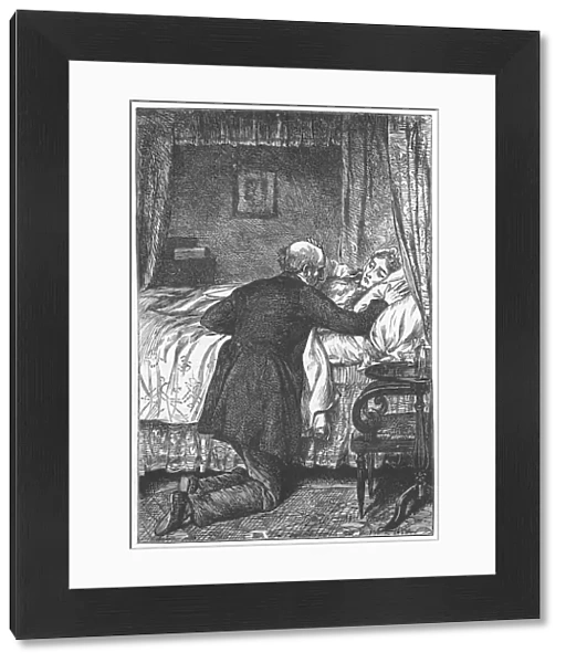 Scene from Scenes of Clerical Life by George Eliot, 1883. Artist: Robert Brown