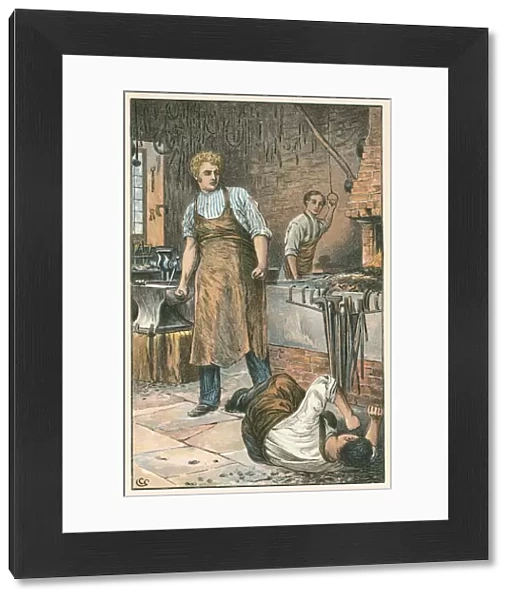 Scene from Great Expectations by Charles Dickens, (London c1870). Artist: Charles Green