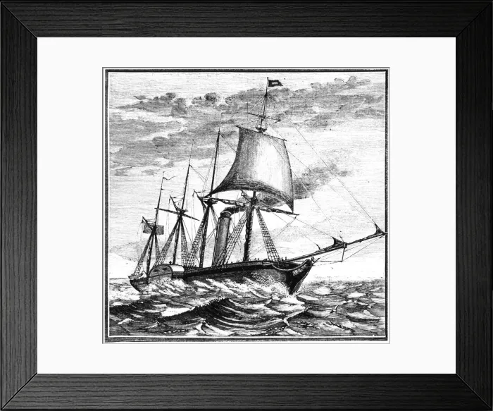 Framed Print : Isambard Kingdom Brunels Great Western, 1882 Framed Print : Isambard Kingdom Brunels Great Western, 1882