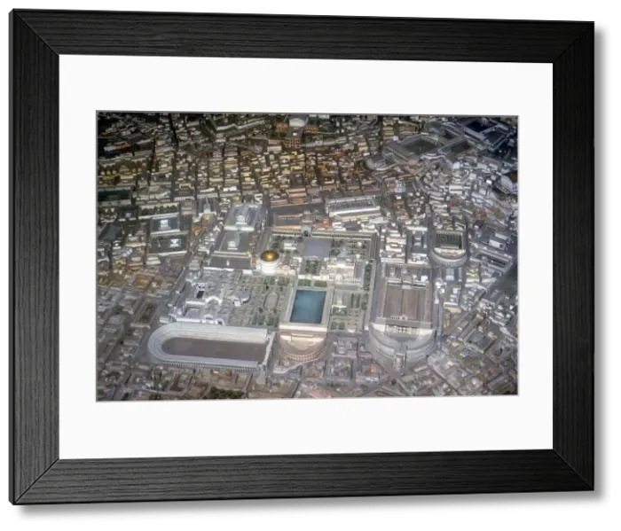Framed Print : Model of Rome in the Imperial Period Framed Print : Model of Rome in the Imperial Period
