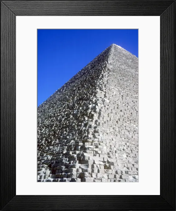 Framed Print : Pyramid of Khufu (Cheops), 4th Dynasty, 26th century BC Framed Print : Pyramid of Khufu (Cheops), 4th Dynasty, 26th century BC