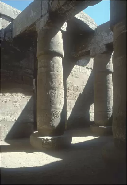 The Great Hypostyle Hall, Temple of Amun, Karnak, Egypt, 19th Dynasty, c13th century BC