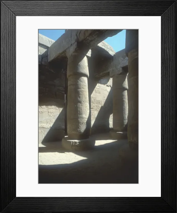 Framed Print : The Great Hypostyle Hall, Temple of Amun, Karnak, Egypt, 19th Dynasty, c13th century BC Framed Print : The Great Hypostyle Hall, Temple of Amun, Karnak, Egypt, 19th Dynasty, c13th century BC