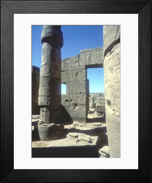 Framed Print : Columns, Temple of Amun, Karnak, Egypt Framed Print : Columns, Temple of Amun, Karnak, Egypt