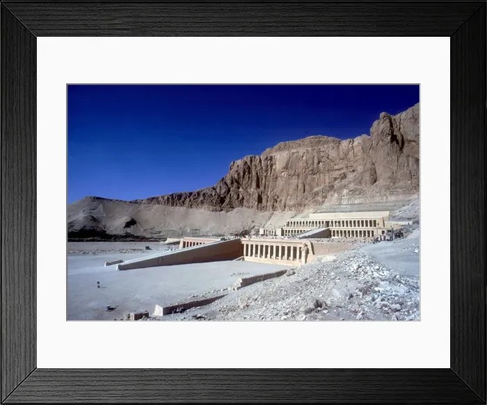 Framed Print : Temple of Queen Hatshepsut, West Bank, Luxor, Egypt, c1470 BC Framed Print : Temple of Queen Hatshepsut, West Bank, Luxor, Egypt, c1470 BC