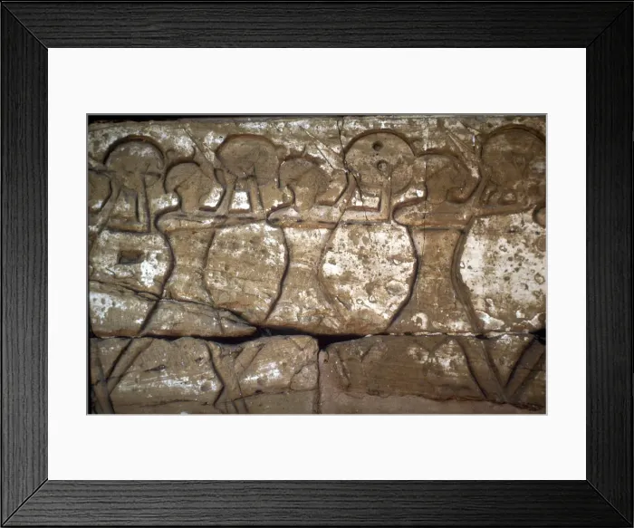 Framed Print : Relief of Soldiers, Temple of Rameses III, Medinat Habu, Luxor, Egypt, c12th century BC Framed Print : Relief of Soldiers, Temple of Rameses III, Medinat Habu, Luxor, Egypt, c12th century BC