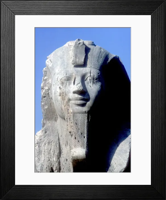 Framed Print : Head of Alabaster Sphinx, Memphis, Egypt, 18th or 19th Dynasty, c14th-13th century BC Framed Print : Head of Alabaster Sphinx, Memphis, Egypt, 18th or 19th Dynasty, c14th-13th century BC