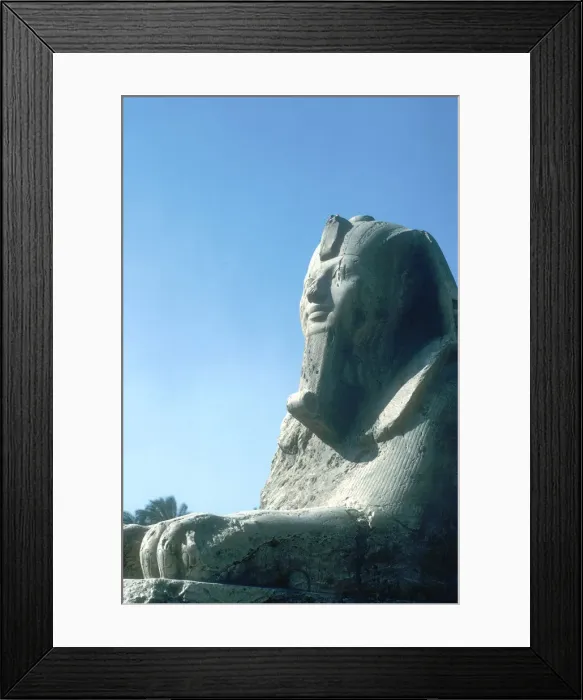 Framed Print : Alabaster Sphinx, Memphis, Egypt, 18th or 19th Dynasty, c14th-13th century BC Framed Print : Alabaster Sphinx, Memphis, Egypt, 18th or 19th Dynasty, c14th-13th century BC