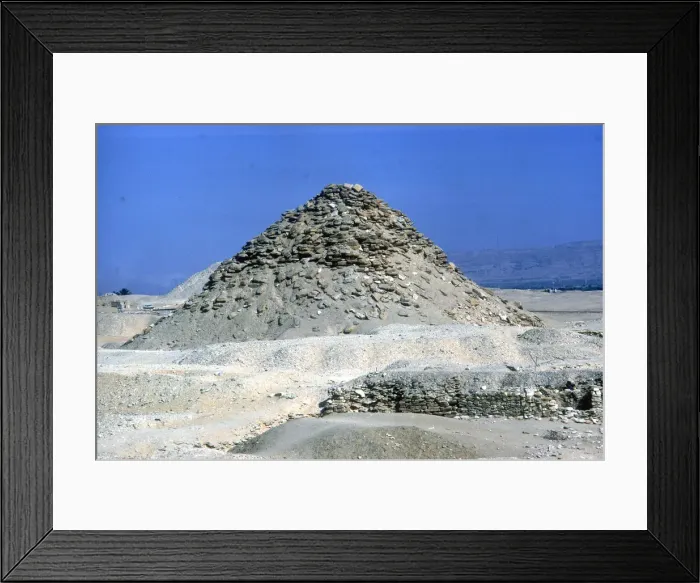 Framed Print : Small Pyramid near Step Pyramid of Djoser, Saqqara, Egypt, c2600 BC. Artist: Imhotep Framed Print : Small Pyramid near Step Pyramid of Djoser, Saqqara, Egypt, c2600 BC. Artist: Imhotep