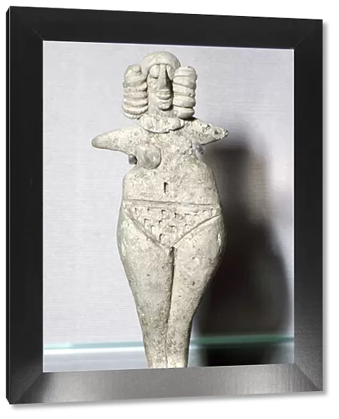 Terracotta goddess, Susa, Middle Elamite period, 1500-1100 BC
