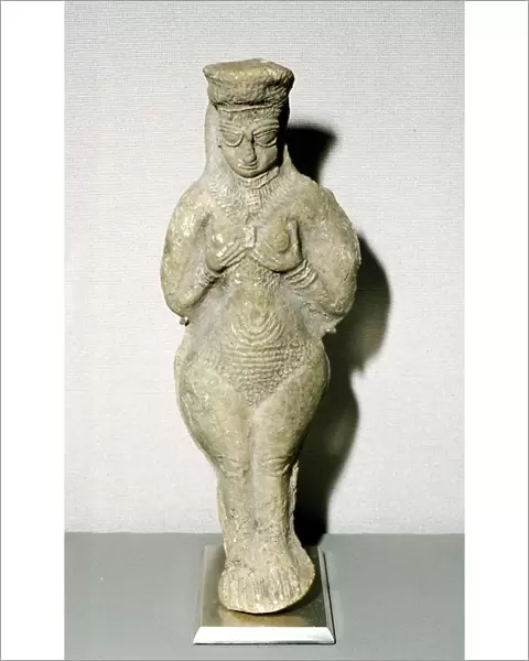 Terracotta goddess, Susa, Middle Elamite period, 1500 - 1100 BC