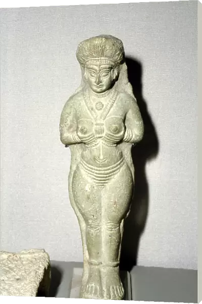 Terracotta statue of the goddess Astarte (Ishtar), Susa, Middle Elamite period, 1150 - 1100 BC