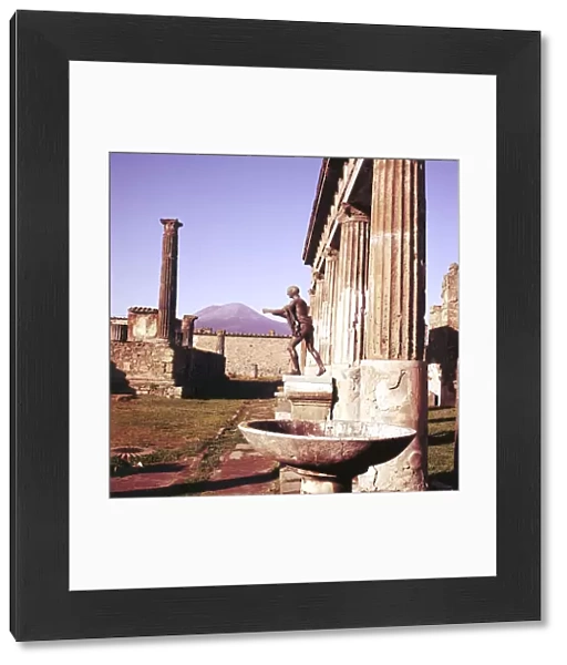 The Temple of Apollo, Pompeii, Italy
