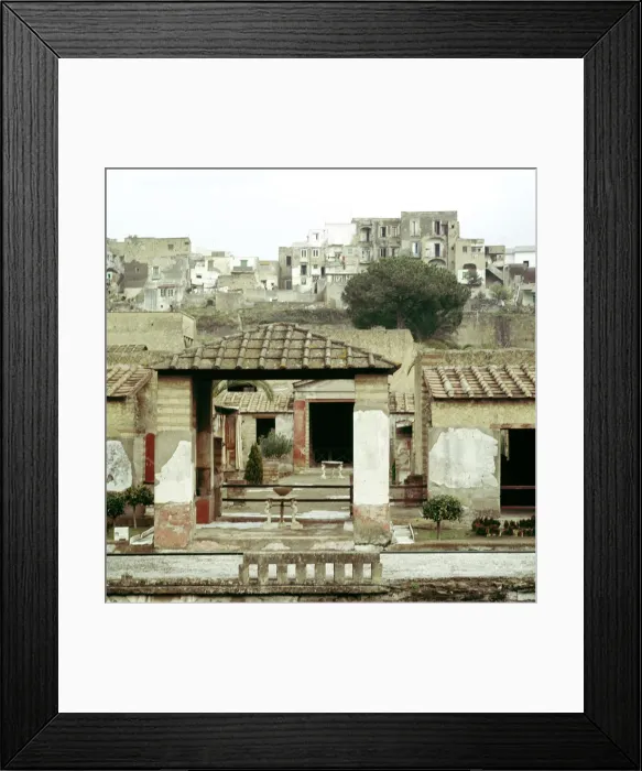 Framed Print : The House of the Stags, Herculaneum, Italy Framed Print : The House of the Stags, Herculaneum, Italy