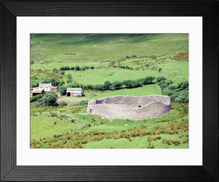 Framed Print : Staigue Fort, Co. Kerry, Eire, Celtic Iron Age, Pre-Chrisatian & later Framed Print : Staigue Fort, Co. Kerry, Eire, Celtic Iron Age, Pre-Chrisatian & later