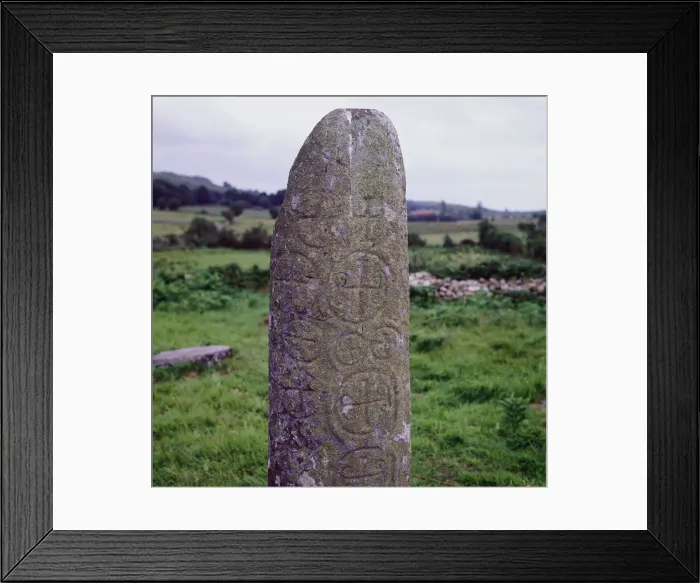 Framed Print : Kilnasaggart Cross Pillar, Armagh, Ireland, c714 Framed Print : Kilnasaggart Cross Pillar, Armagh, Ireland, c714
